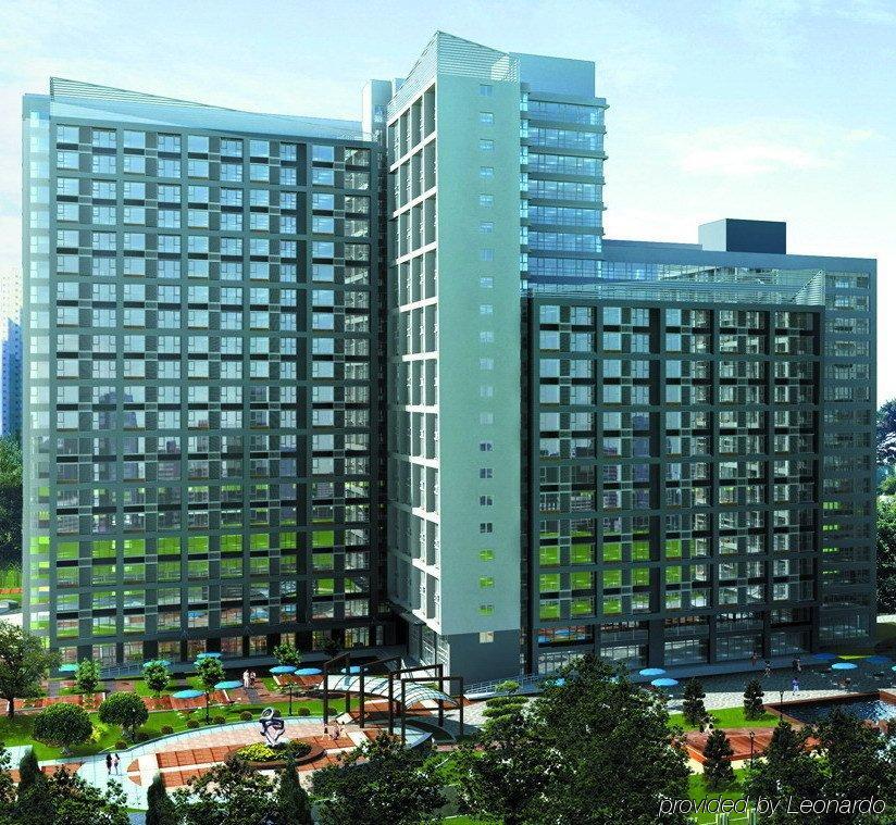 Seasons Park Apart Hotel Peking  Buitenkant foto
